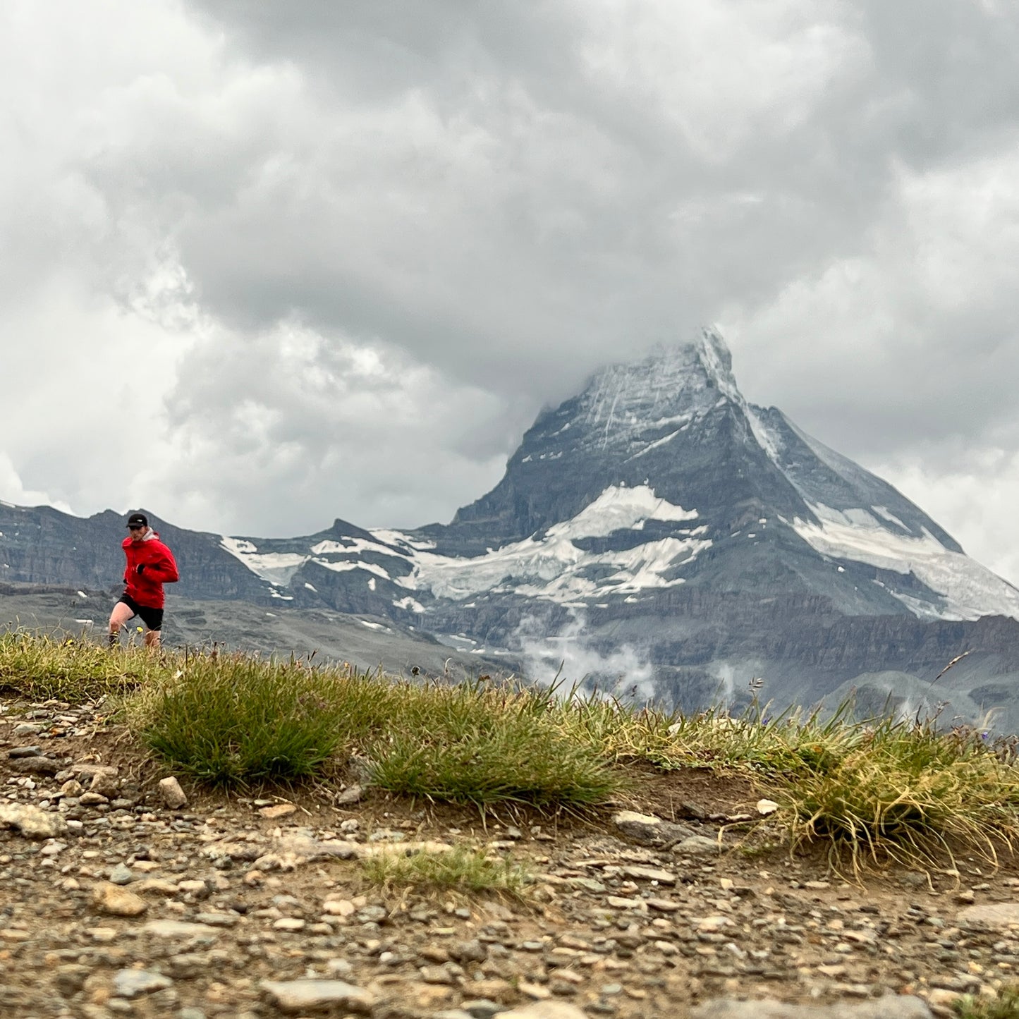 P.R. Gear Trail Gloves at the Matterhorn Switzerland