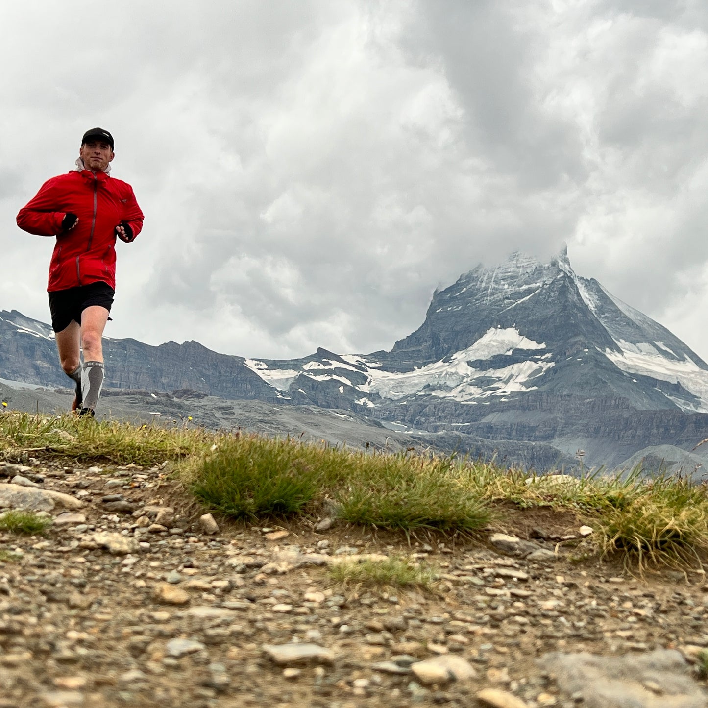 P.R. Gear Trail Gloves at the Matterhorn Switzerland